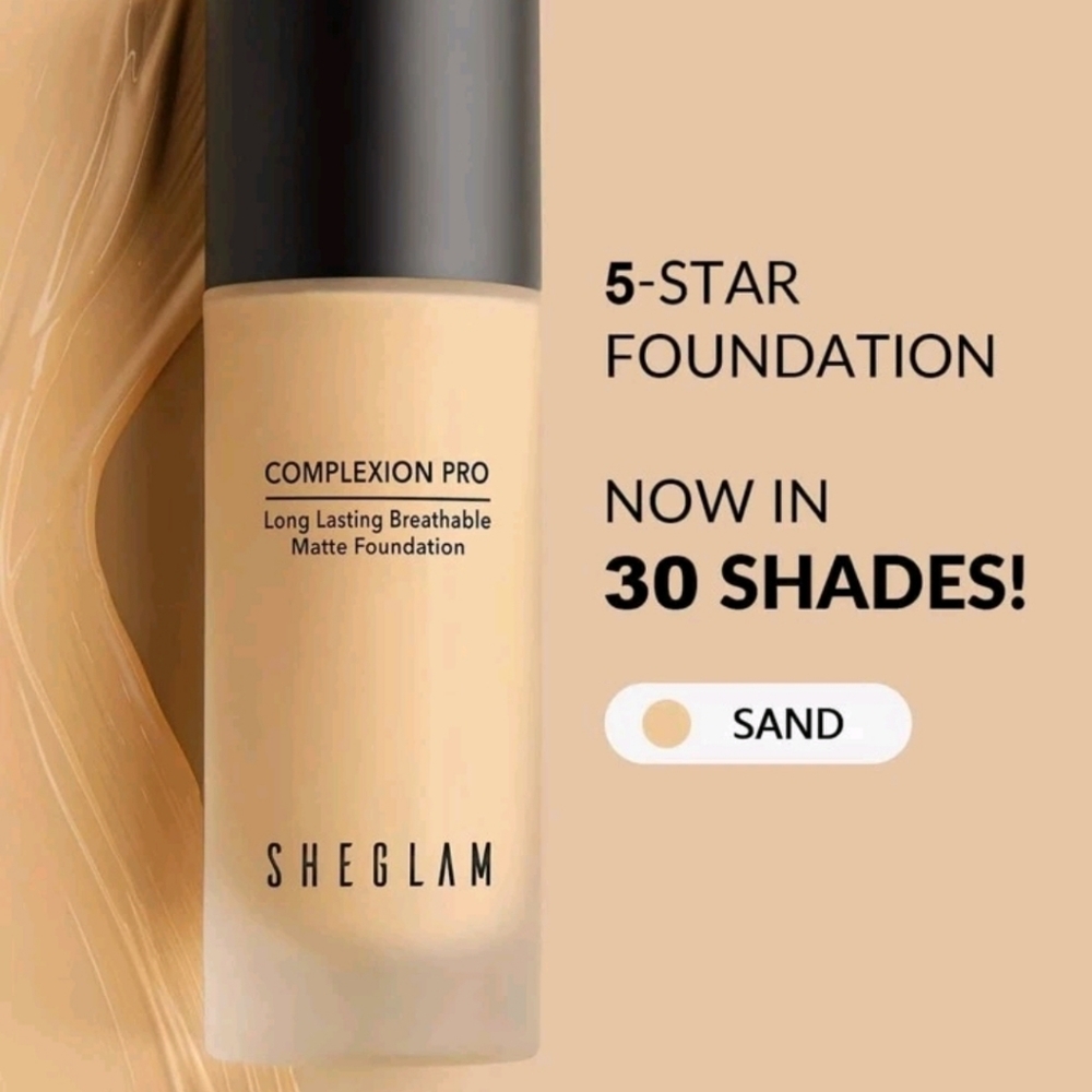 Sand Sheglam foundation